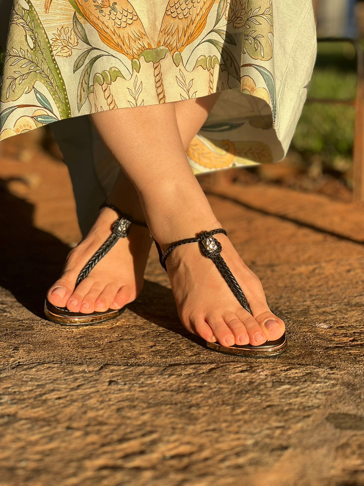 Sandália Rasterinha Vizzano Preto